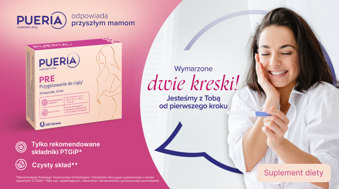 Pueria PRE - wymarzone dwie kreski